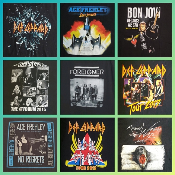 KNAC PURE ROCK 105.5 FM 2 stickers HTF Rock Radio - Picture 8 of 13